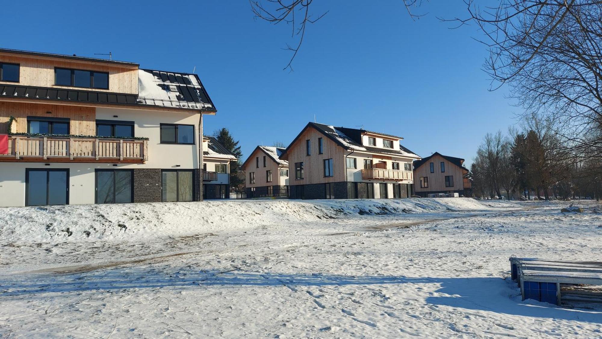 Lipno Apartments Bergmax, Ski Areal Lipno 16Min Dojezd - Resort Male Lipno S Terasou A Zahradkou, Parking Free Černá v Pošumaví Exterior foto