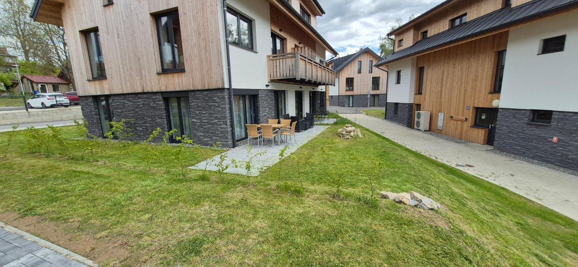 Lipno Apartments Bergmax, Ski Areal Lipno 16Min Dojezd - Resort Male Lipno S Terasou A Zahradkou, Parking Free Černá v Pošumaví Exterior foto